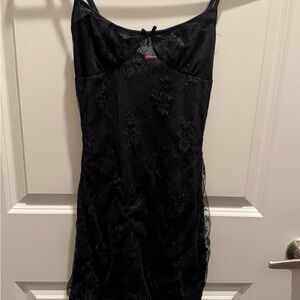 Edikted Black Lace Dress